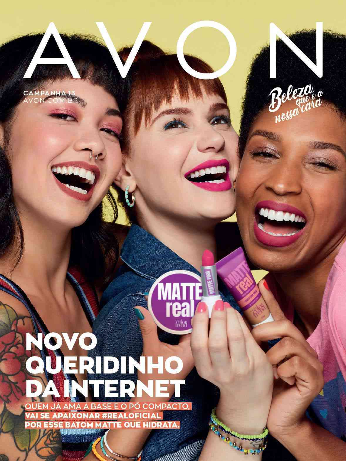 Avon Folheto Cosméticos Campanha 13/2020