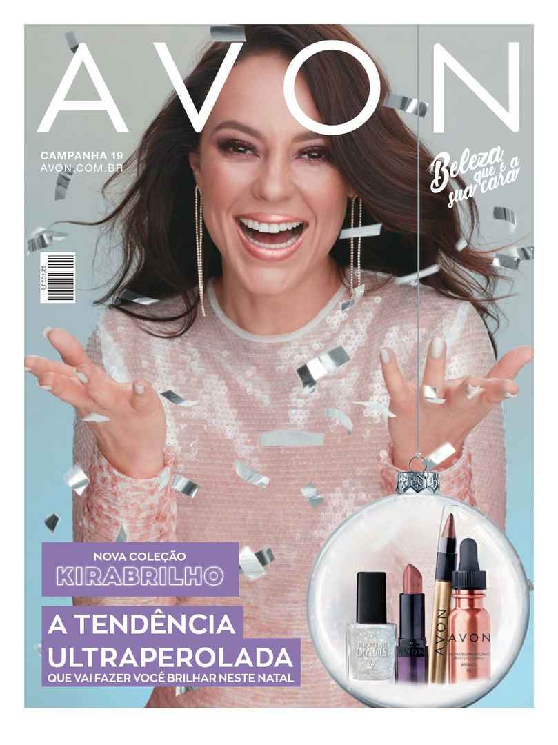 Avon Folheto Cosméticos Campanha 19/2019