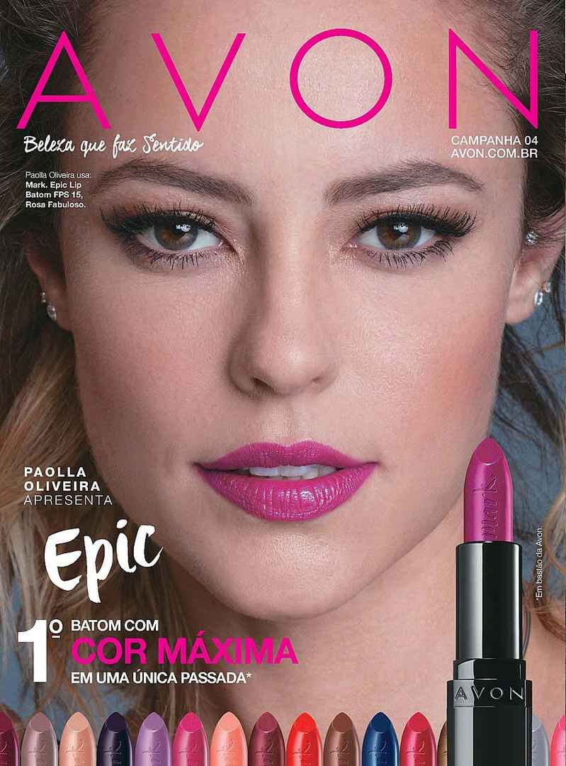 Avon Folheto Cosméticos Campanha 4/2018