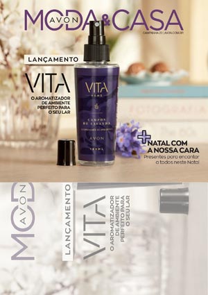 Avon Folheto Moda & Casa Campanha 20/2019 e 1/2020 capa