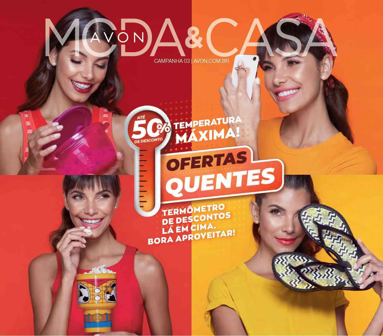 Avon Folheto Moda & Casa Campanha 3/2020