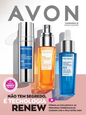 Avon Revista Cosméticos Campanha 12/2021 capa