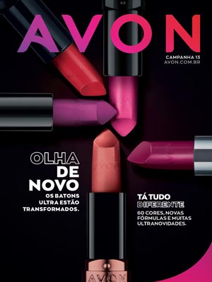 Avon Revista Cosméticos Campanha 13/2021 capa