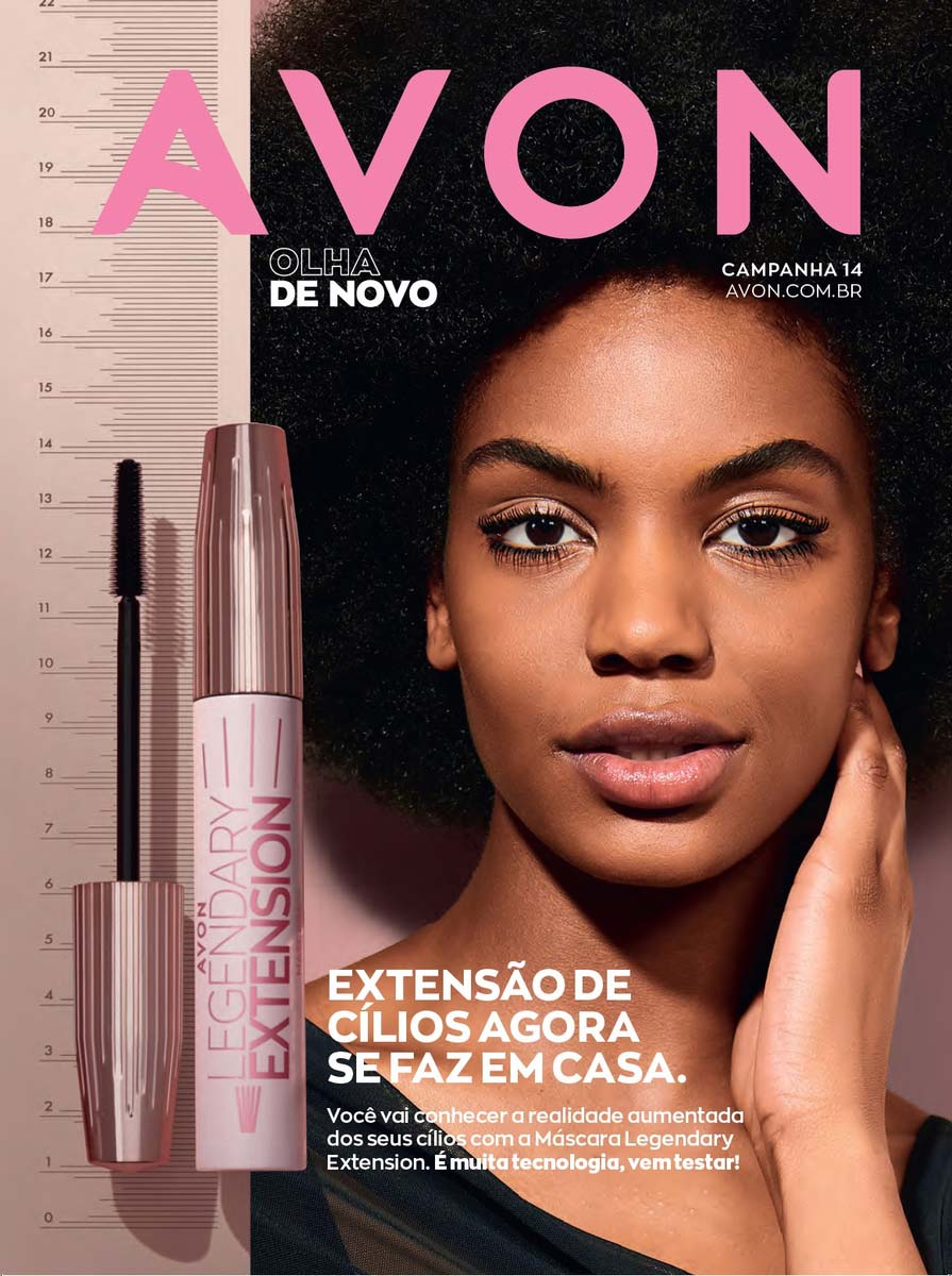 Beleza Perfumada - Avon Folheto Cosméticos 14/2019 Avon Folheto