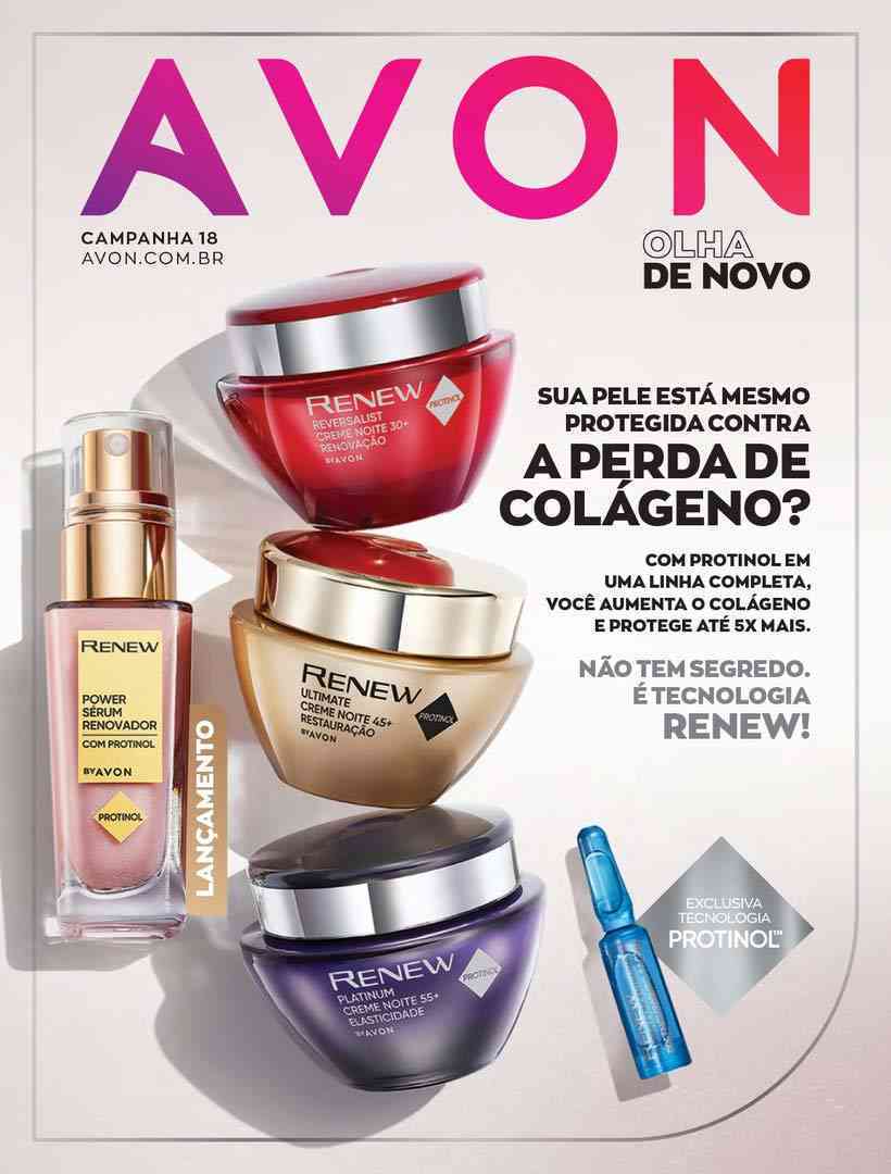 Avon Revista Cosméticos Campanha 18/2021