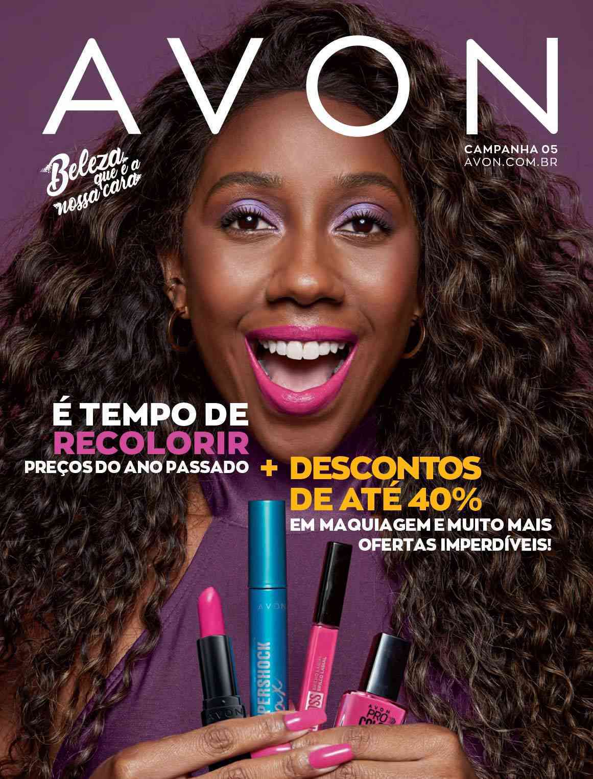 Avon Revista Cosméticos Campanha 5/2021