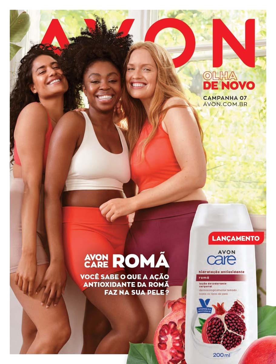 Avon Folheto Cosméticos Campanha 7/2019