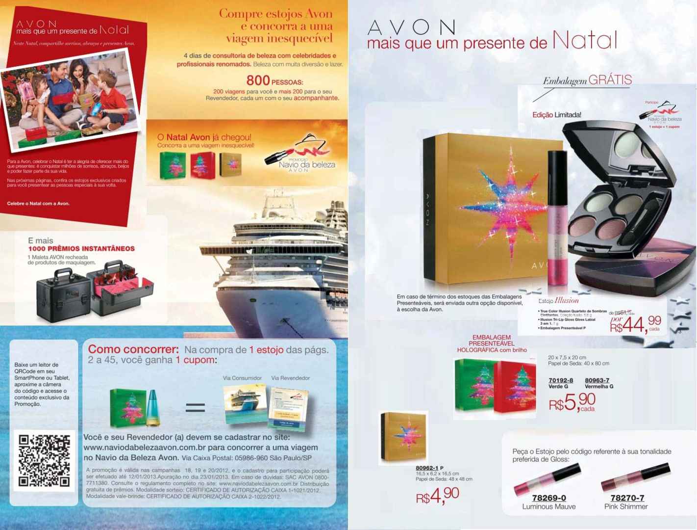 Avon Folheto Cosméticos Campanha 5/2012